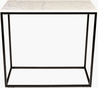 Surya Aryaa YAA-010 White / Black Furniture Angle