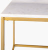Surya Aryaa YAA-016 White / Gold Furniture Corner Shot