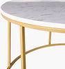 Surya Aryaa YAA-017 White / Gold Furniture Corner Shot
