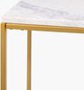 Surya Aryaa YAA-019 White / Gold Furniture Corner Shot