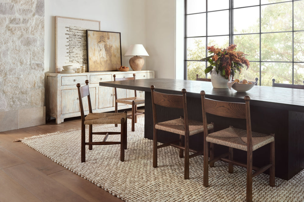 Amber Lewis x Loloi Yellowstone YEL-01 Natural / Ivory Area Rug Lifestyle Image Feature