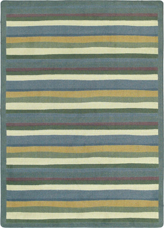 Joy Carpets Kid Essentials Yipes Stripes Soft Area Rug