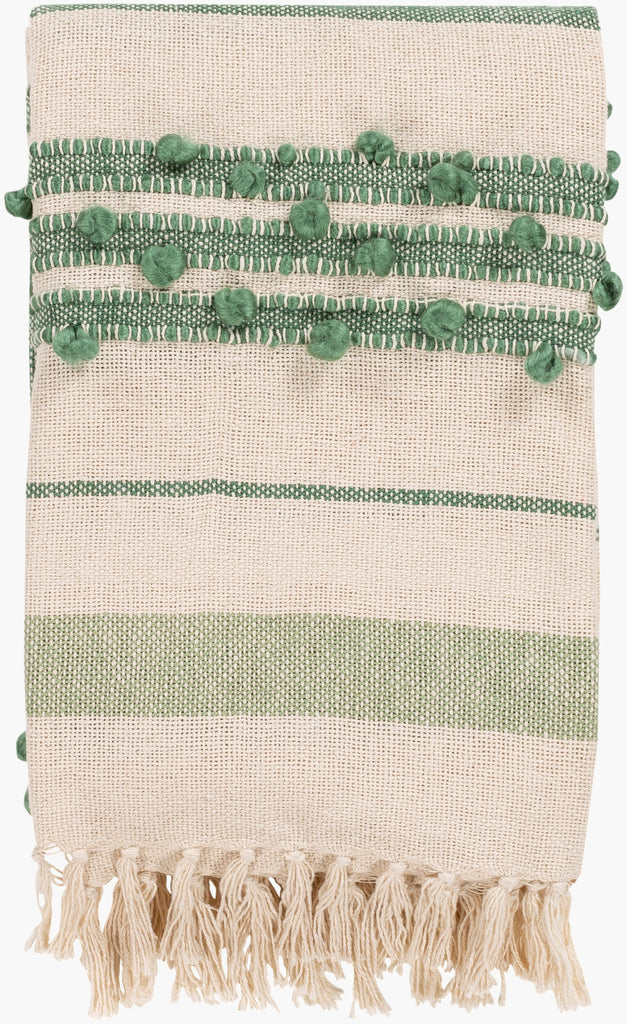 Livabliss Yemaya YMA-1002 Light Green Throw main image