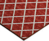 Dalyn York YO1 Red Area Rug