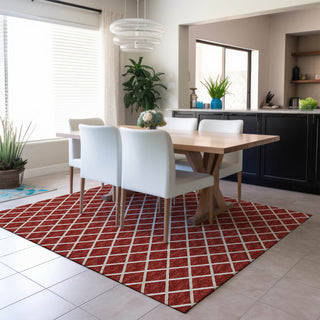 Dalyn York YO1 Red Area Rug