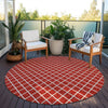 Dalyn York YO1 Red Area Rug