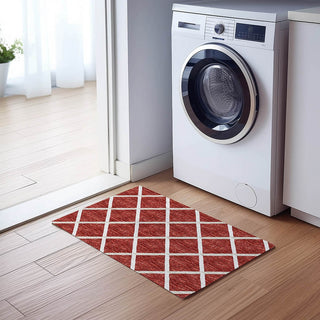 Dalyn York YO1 Red Area Rug