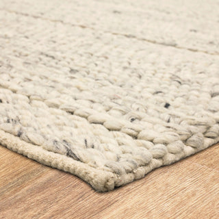 Karastan Tableau Zaza Ivory Area Rug Angle Image