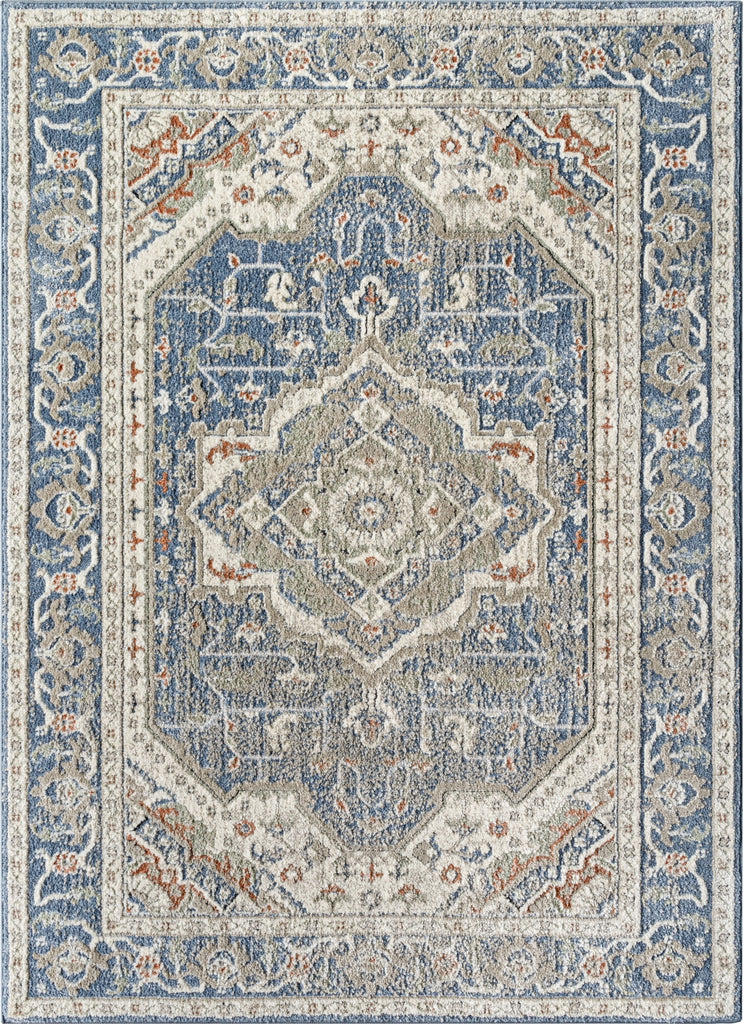 Livabliss Zidane ZDN-2307 Light Grey Area Rug