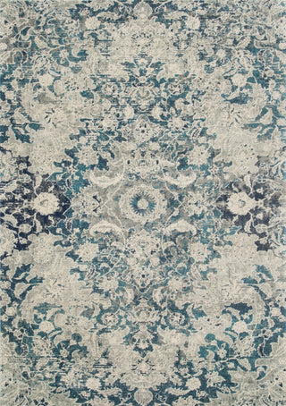 Loloi Zehla ZL-02 Ocean/Silver Area Rug Main Image