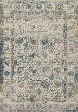 Loloi Zehla ZL-04 Ivory/Blue Area Rug Main Image