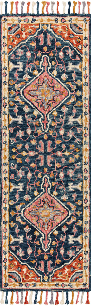 Loloi Zharah ZR-01 Navy/Multi Area Rug Runner Image