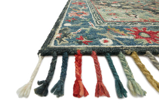 Loloi Zharah ZR-05 Navy/Blue Area Rug Corner Image