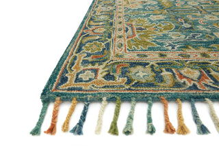 Loloi Zharah ZR-12 Blue/Navy Area Rug Corner Image