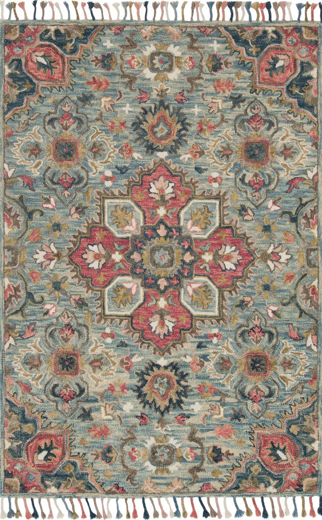 Loloi Zharah ZR-13 Light Blue/Multi Area Rug main image