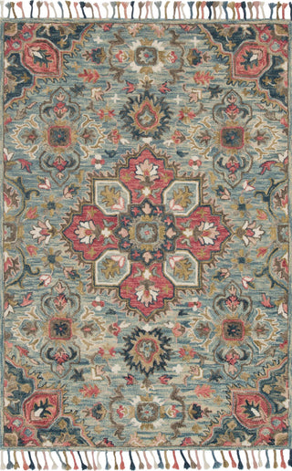 Loloi Zharah ZR-13 Light Blue/Multi Area Rug main image