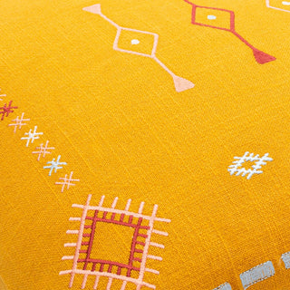 Surya Zina ZIN-001 Mustard Detail