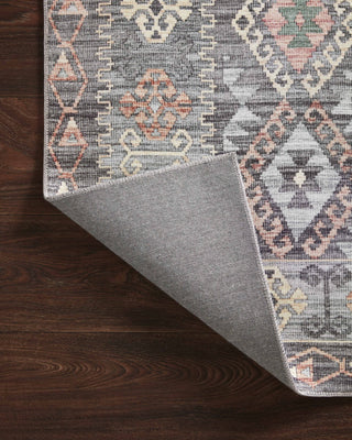 Loloi Zion ZIO-01 Grey/Multi Area Rug Backing Image