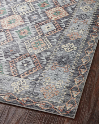 Loloi Zion ZIO-01 Grey/Multi Area Rug Angle Image