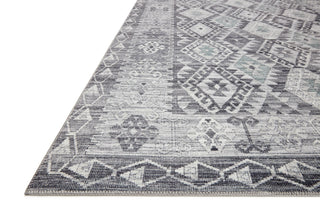 Loloi Zion ZIO-03 Charcoal/Slate Area Rug Corner Image