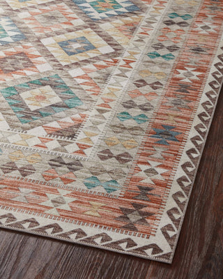Loloi Zion ZIO-04 Ivory/Multi Area Rug Angle Image