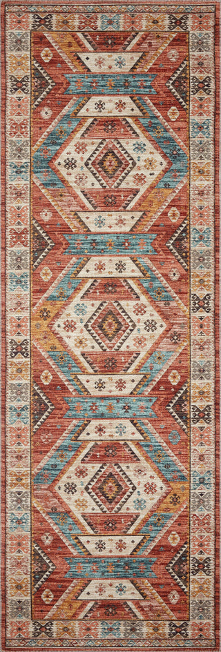 Loloi Zion ZIO-05 Red/Multi Area Rug Runner Image