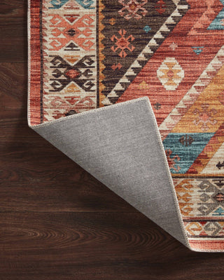 Loloi Zion ZIO-05 Red/Multi Area Rug Backing Image