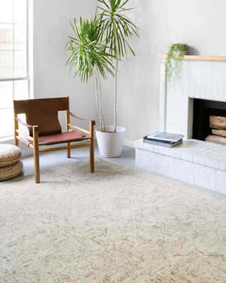 Loloi Ziva ZV-01 Neutral Area Rug Lifestyle Image Feature