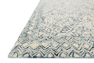 Loloi Ziva ZV-03 Bluestone Area Rug Corner Image