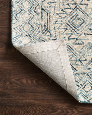 Loloi Ziva ZV-03 Bluestone Area Rug Backing Image