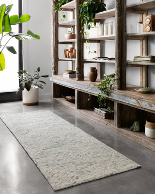 Loloi Ziva ZV-05 Sky Area Rug Lifestyle Image Feature
