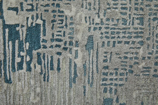 Feizy Zarah 8917F Gray/Taupe/Blue Area Rug