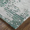 Feizy Zarah 8917F Green/White Area Rug Corner 