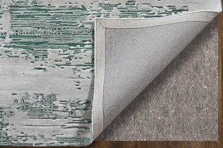 Feizy Zarah 8917F Green/White Area Rug Backing