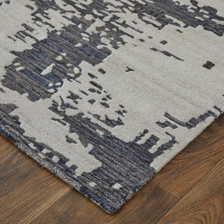 Feizy Zarah 8917F Ivory/Gray/Blue Area Rug