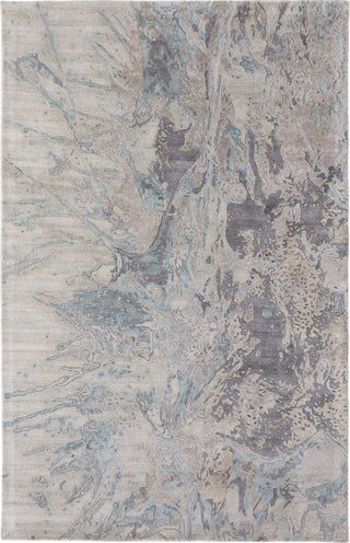 Feizy Zarah 8918F Gray/Tan/Blue Area Rug