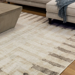 Karastan Milestones Zuma Tan Area Rug by Drew and Jonathan Home Lifestyle Image Feature