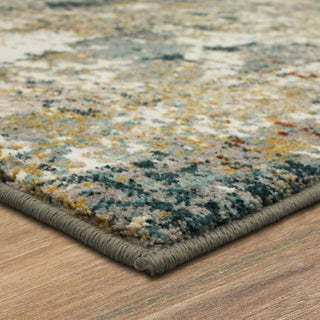 Karastan Soiree Zydeco Mallard Green Area Rug