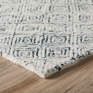 Dalyn Zoe ZZ1 Charcoal Area Rug Corner Image