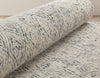 Dalyn Zoe ZZ1 Charcoal Area Rug Fold Image