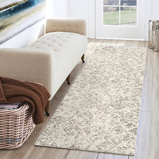 Dalyn Zoe ZZ1 Chocolate Area Rug Runner Lifestyle Image Feature