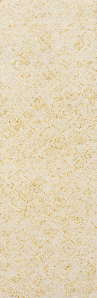 Dalyn Zoe ZZ1 Gold Area Rug Runner Main Image