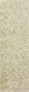 Dalyn Zoe ZZ1 Lime Area Rug Runner Main Image