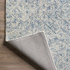 Dalyn Zoe ZZ1 Navy Area Rug Backing Image