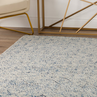 Dalyn Zoe ZZ1 Navy Area Rug Lifestyle Image Feature