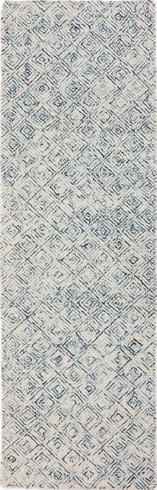 Dalyn Zoe ZZ1 Navy Area Rug Runner Main Image