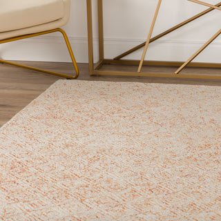 Dalyn Zoe ZZ1 Orange Area Rug Lifestyle Image Feature