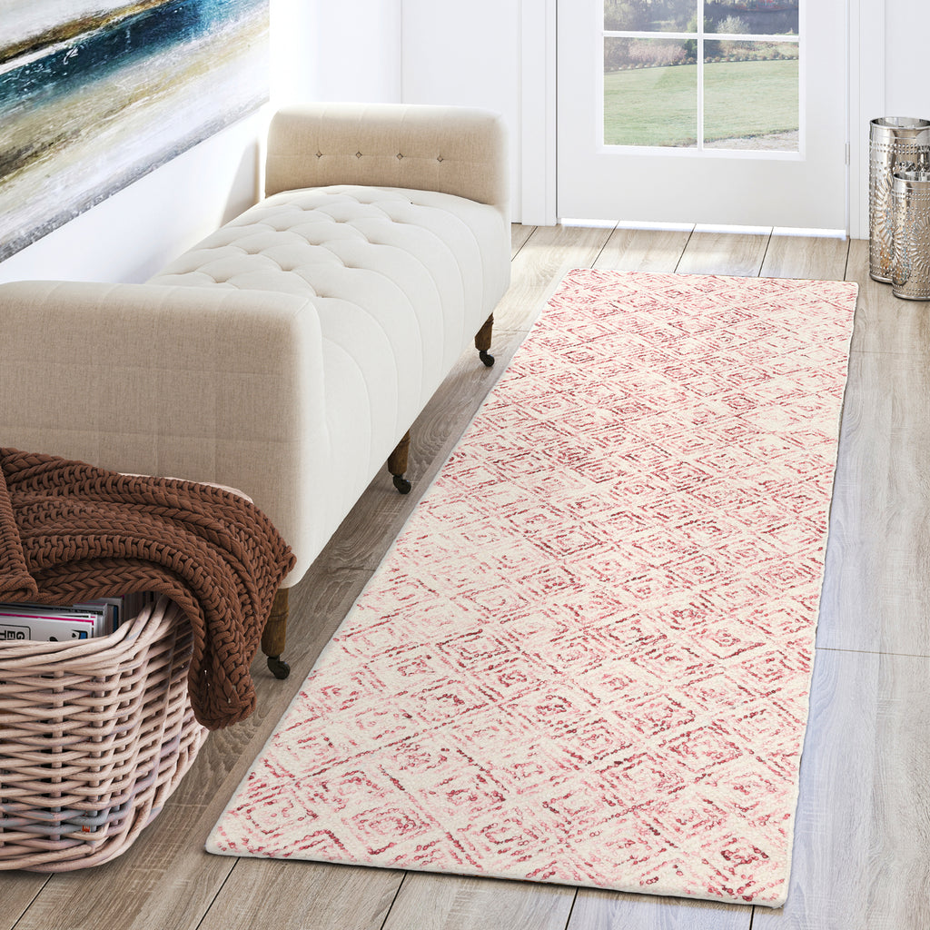 Dalyn Zoe ZZ1 Punch Area Rug Runner Lifestyle Image Feature