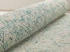 Dalyn Zoe ZZ1 Teal Area Rug Fold Image