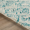 Dalyn Zoe ZZ1 Teal Area Rug Main Image